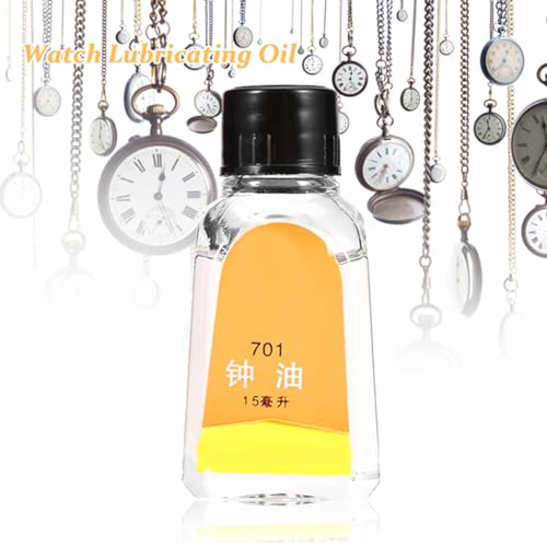 15 Ml Uhrenuhr Schmieröl Reparaturwerkzeug für Präzisionsmaschinen -Wartungstool für Uhr, Uhr und Instrument 15 Ml Uhrenuhr Schmieröl Reparaturwerkzeug für Präzisionsmaschinen -Wartungstool für Uhr, Uhr und Instrument von Haofy