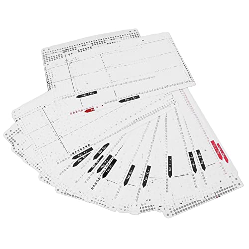 20 Muster Strickmaschinen -Punchkarte, Stanzgenauigkeit, Weich und Langlebig, Nr. 1 - Nr. 20, Professionelles Design, Anwendungsbereich: 1-20 KH860 KH868 KH891 20 Muster Strickmaschinen -Punchkarte, Stanzgenauigkeit, Weich und Langlebig, Nr. 1 - Nr. 20, Professionelles Design, Anwendungsbereich: 1-20 KH860 KH868 KH891 von Haofy