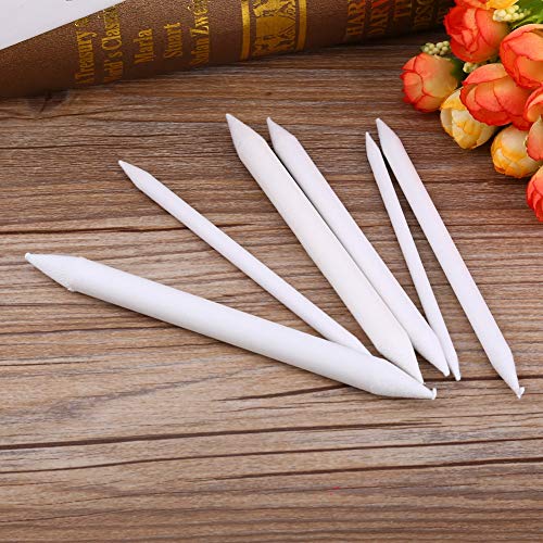 6 Stück doppeltes Zeichenpapier Set mit weißen Stiften zum Zeichnen und Skizzieren von Kohle, leichtes und vielseitiges Skizzenwerkzeug für Kunstwerke 6 Stück doppeltes Zeichenpapier Set mit weißen Stiften zum Zeichnen und Skizzieren von Kohle, leichtes und vielseitiges Skizzenwerkzeug für Kunstwerke von Haofy