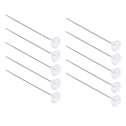 Dekorative Diamantstifte, Sharppin -Schmuck, Vielseitiger Gebrauch, Glänzendes Design, 200pcs Bouquet Pins 8x52mmmm von Haofy