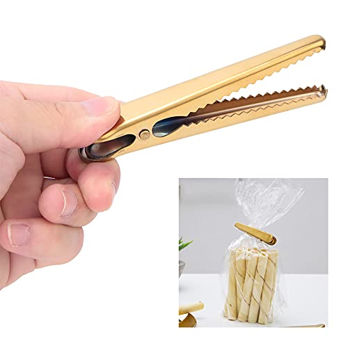 Goldbindemittel Clips Edelstless Heavy Binder Clamp/Holder Großer Metallclip Zum Zeichnen von Retro -Design Breite Anwendungen Dicke und Feste Polnische Oberflächensportarten für (#1) (#2) von Haofy