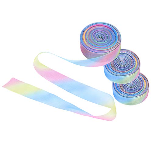 Haarbänder, 3pcs 25mm 10 Yard Polyesterbänder für Hochzeitsfeierdekoration, DIY -Haarschmuck, Geschenkbox Bögen, Einladungen von Haofy