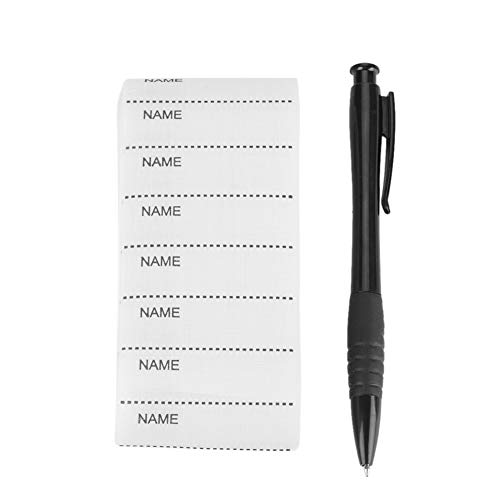 Handgefertigte Weiße Gewebte Name Label, 200pcs Custom Clothing -Etikett, die Geeignet Ist, Geeignet für Kindergärten Geeignet von Haofy