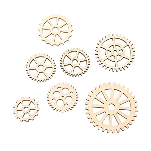 Haofy 120pcs Zarte Holzgeräteverzierungen Leichte Ausrüstung Dekoration Holzscheibenschmuck für Home Office Decor Haofy 120pcs Zarte Holzgeräteverzierungen Leichte Ausrüstung Dekoration Holzscheibenschmuck für Home Office Decor von Haofy