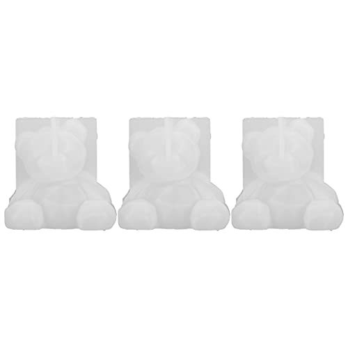 Haofy 3D -Bärenform, Glänzender Spiegel -Effekt Harzgussformen, Silikonformen für das Handwerk mit Freunden, Wohndekorationen, Schreibtischmöbel und Mehr von Haofy