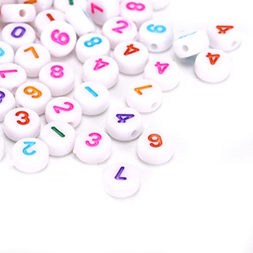 Haofy Armband -Making -Kit, 300pcs Runde Zahlen Perlen Buntes Bildungsspielzeug für Schmuckherstellung und DIY -Armbänder, Halsketten, Schlüsselketten Mädchen Im Alter von 6 Bis 12 Haofy Armband -Making -Kit, 300pcs Runde Zahlen Perlen Buntes Bildungsspielzeug für Schmuckherstellung und DIY -Armbänder, Halsketten, Schlüsselketten Mädchen Im Alter von 6 Bis 12 von Haofy