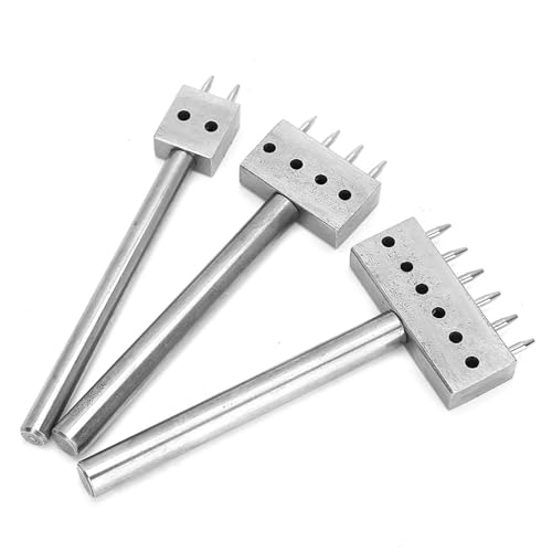 Haofy Auch und Ordentliche Löcher -Abstands -Punch Werkzeug, Punch Leder Loch Set Stahl mit Einer Schnellen Kante für Lederschnitze, Geeignete Verschiedene Projekte, die für Künstler (Abstand 8mm Haofy Auch und Ordentliche Löcher -Abstands -Punch Werkzeug, Punch Leder Loch Set Stahl mit Einer Schnellen Kante für Lederschnitze, Geeignete Verschiedene Projekte, die für Künstler (Abstand 8mm von Haofy
