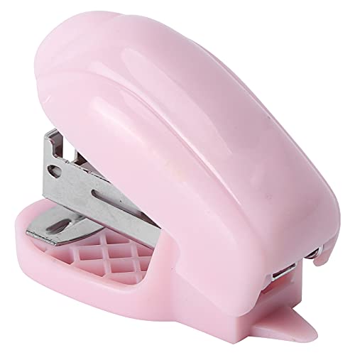 Haofy Buntes Mini -Hefter, 16 Blätter Kapazität, Geeignet für 24/6 und 26/6 Heftklammern mit Lustiger Funktion für Bürovorräte (Rosa 120) von Haofy