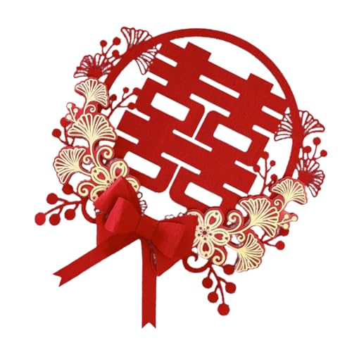 Haofy Chinesische Traditionelle Hochzeitsaufkleber Premium Doppel Glückstür Dekoration für Eingangstor Haofy Chinesische Traditionelle Hochzeitsaufkleber Premium Doppel Glückstür Dekoration für Eingangstor von Haofy