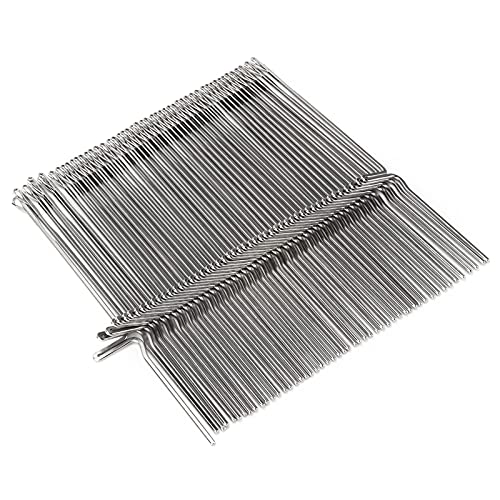 Haofy Edelstahl -Strickmaschinennadeln, 50 Stück Strickmaschine Set, Stoffnadeln für Haushalt KH710 Strickmaschine mit Breiter Anwendung von Haofy