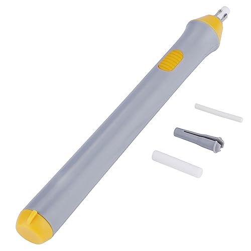 Haofy Elektrischer Radiergummi Batteriebetriebener Automatischer Radiergummi -Elektrikbleistift mit 20 Nachfüllungen 2,3 Mm und 5 Mm für Kunststudenten Zeichnen Liebhaber (GRAY) von Haofy