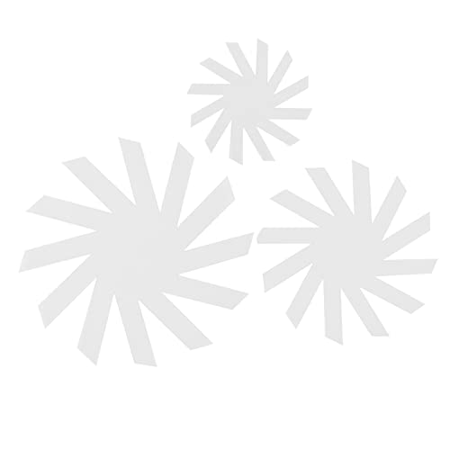 Haofy Gewebte Spiralspeicherkorb Vorlage Set Schöne Häuserkreation Schneiden Sie Lineal -Vorlagen Zum Nähen von Quilt -Strick Häkeln für Künstlerische Stoffe Haofy Gewebte Spiralspeicherkorb Vorlage Set Schöne Häuserkreation Schneiden Sie Lineal -Vorlagen Zum Nähen von Quilt -Strick Häkeln für Künstlerische Stoffe von Haofy
