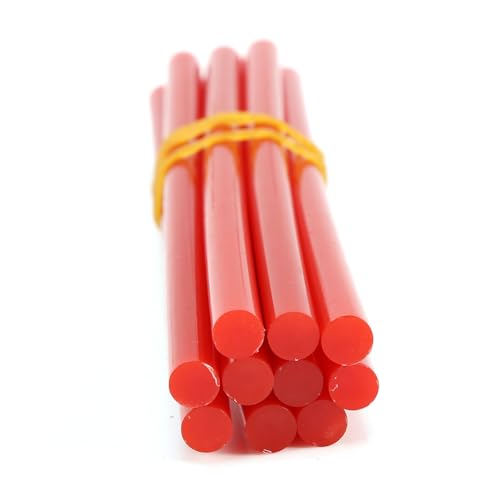 Haofy Heißklebesticks, 10 Stück Set 7 * 150mm Bunte Heißkleber DIY Craft Sticks 20 W Kleine Kraftpistole Klebstoffe Transparente Heißklebepistole (#2) von Haofy