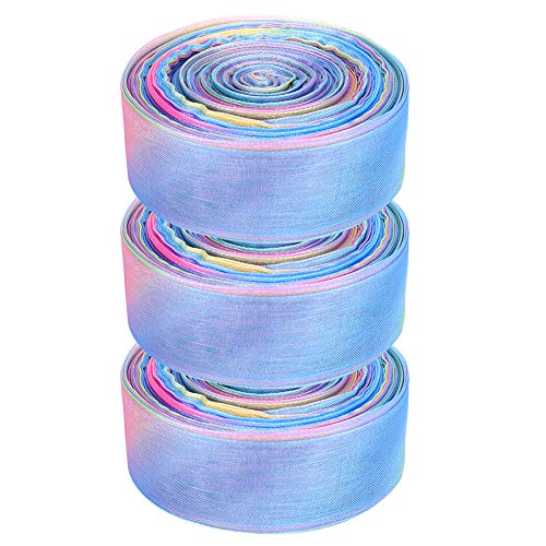 Haofy Polyesterbänder, 25 mm, für Party-Haardekoration, 3 Stück, ideal für Geburtstags- und Hochzeitszubehör Haofy Polyesterbänder, 25 mm, für Party-Haardekoration, 3 Stück, ideal für Geburtstags- und Hochzeitszubehör von Haofy