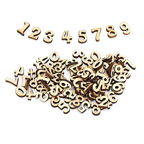 Haofy Präzise Holzchip-Bildungsspielzeughandwerk für Kreative, 200-pcs-Holzblatt-DIY-Dekor für Kunstprojekte, Geeignet für 0-9 Gemischte Zahlen Haofy Präzise Holzchip-Bildungsspielzeughandwerk für Kreative, 200-pcs-Holzblatt-DIY-Dekor für Kunstprojekte, Geeignet für 0-9 Gemischte Zahlen von Haofy