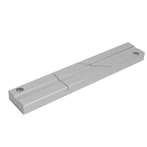 Haofy Professionelles Klebebandspleißblock für 1/4 10 Zoll Klebeband -Spleißsatz, Sicheres Spleißen für Revoxsonido, für Amateure und Fachkräfte, Aluminiumlegierung Haofy Professionelles Klebebandspleißblock für 1/4 10 Zoll Klebeband -Spleißsatz, Sicheres Spleißen für Revoxsonido, für Amateure und Fachkräfte, Aluminiumlegierung von Haofy