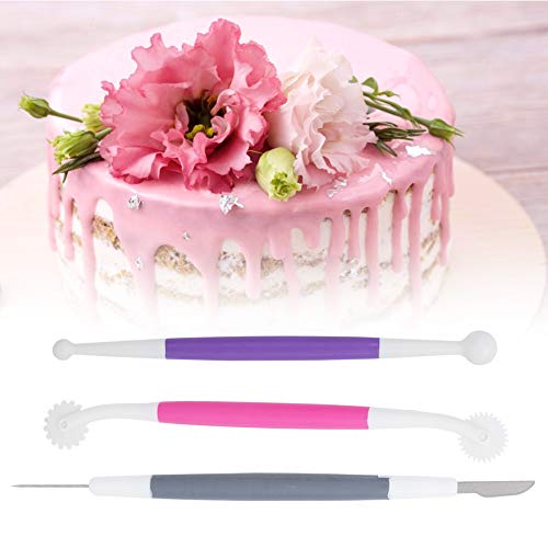 Haofy Schnitzen Fondant Ausstecher Backen Nadel Set, 3 Stück Set Fondant Kuchen Dekorationswerkzeuge Modellieren Blumenmuster Kuchen Schnitzen Ausstecher Kuchen Dekorationswerkzeug Carving Fondant Haofy Schnitzen Fondant Ausstecher Backen Nadel Set, 3 Stück Set Fondant Kuchen Dekorationswerkzeuge Modellieren Blumenmuster Kuchen Schnitzen Ausstecher Kuchen Dekorationswerkzeug Carving Fondant von Haofy
