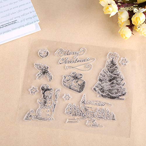 Haofy Silikonstempel, Dekorative Stempel Weihnachten, Clearstamp Frohe Weihnachten Stempel für DIY Scrapbooking, Kartenherstellung, Foto, Album, Tagebuch Dekoration, Kinder Weihnachten Geschenke Haofy Silikonstempel, Dekorative Stempel Weihnachten, Clearstamp Frohe Weihnachten Stempel für DIY Scrapbooking, Kartenherstellung, Foto, Album, Tagebuch Dekoration, Kinder Weihnachten Geschenke von Haofy