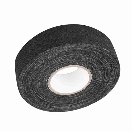 Haofy Sportsicherheit Badminton Pole Rod Pads Anti-Skid-Hockey-Stickbänder Breites Anwendungsband in Schwarz 2,5 X 2500 Cm (BLACK) von Haofy