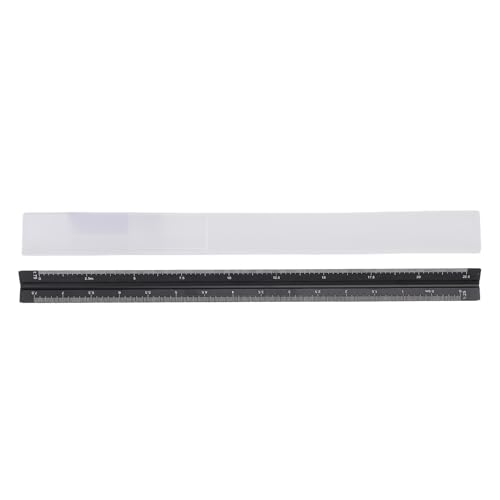 Haofy Stabile Aluminiumingenieur -Zeichnungsskala 30 Cm, Genaue Skalen, Dauerhafte Markierungen, Leichtes Gewicht, überall Einsetzen, aus Stabilem Aluminium Gefertigt, ungebrollbar., Haofy Stabile Aluminiumingenieur -Zeichnungsskala 30 Cm, Genaue Skalen, Dauerhafte Markierungen, Leichtes Gewicht, überall Einsetzen, aus Stabilem Aluminium Gefertigt, ungebrollbar., von Haofy