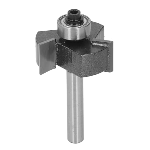 Haofy T Geformte 3 Zähne Router Bit für Holzschlitz, 1/4 Zoll Schaftkugellager -Slot -Bit für Sperrholz, Wolfram Stahlkopf für Stammverbindlichkeit und Zapfenfuge für Holzbearbeitung und Schlitz Haofy T Geformte 3 Zähne Router Bit für Holzschlitz, 1/4 Zoll Schaftkugellager -Slot -Bit für Sperrholz, Wolfram Stahlkopf für Stammverbindlichkeit und Zapfenfuge für Holzbearbeitung und Schlitz von Haofy