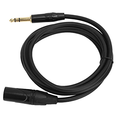 Haofy XLR Männlich 1/4/4 Zoll mit Einem Ausgewogenen Signalmikrofonkabel für Untersuchungsaktionen, Kupferkabel ohne Sauerstoff, Lange Speicherdauer (JD6004-1 Messgerät) von Haofy