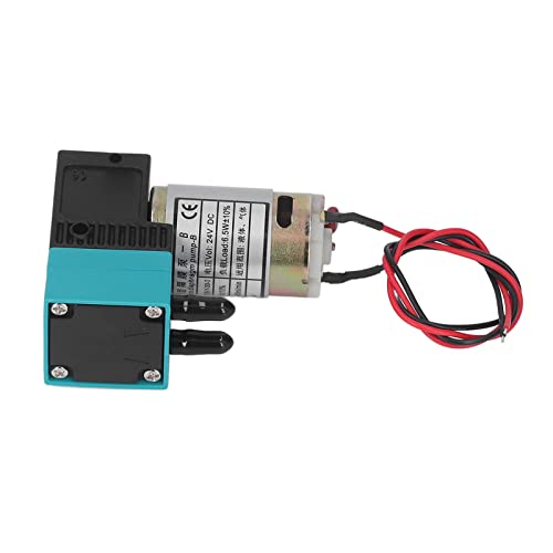 Kleine Kunststofftintenpumpe 300-400 Ml/min Fluss für Tintenstrahldrucker DC 24 V 6,5W 5mm Stecker für UV-Druckerzubehör von Haofy