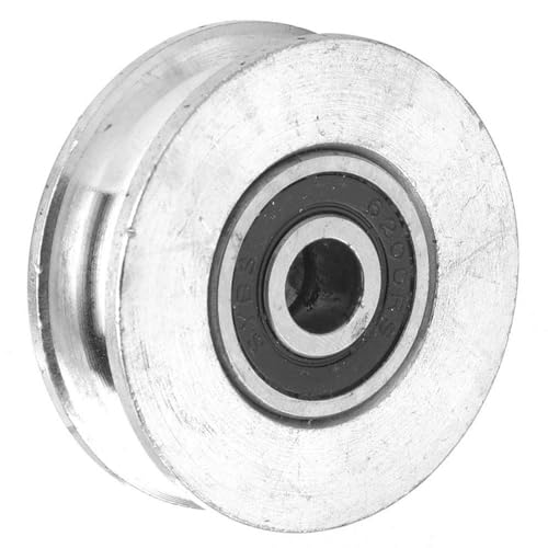 Lagerrad Langlebiger Struktur Glatte Betriebsscheibenscheibenblockrad für Effiziente Arbeit, Geeignet für Schwere Hebeaufgaben (Durchmesser 28 mm) (Durchmesser 32 mm) (Durchmesser 48 mm) von Haofy
