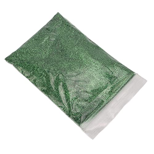 Nagel Glitzer Ultra Fein Glitzer 50g Glänzende Funkeln für Nagelkarte Gesicht Einfach Entfernung Make -up Glitzer (GREEN) von Haofy