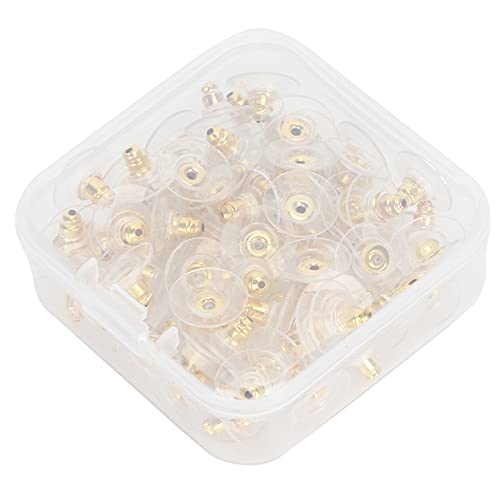 Premium -Qualitäts -Ohrring -Rückenersatz durch Plastikkissen, Bequem zu Tragen, 100 Stück für den Täglichen Gebrauch oder den Austausch, Schmuck DIY -Material Premium -Qualitäts -Ohrring -Rückenersatz durch Plastikkissen, Bequem zu Tragen, 100 Stück für den Täglichen Gebrauch oder den Austausch, Schmuck DIY -Material von Haofy
