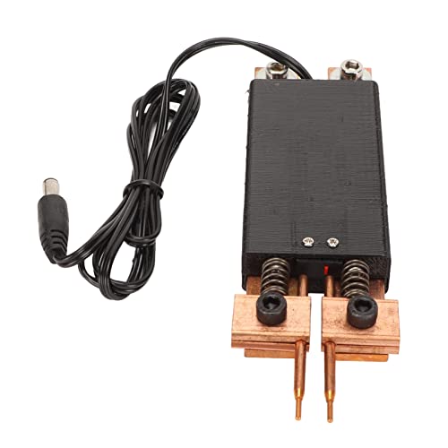 Punktschweißstift, DC4-12V Handpunktschweißstift Eingebauter Endschalter All-in-One für zu Hause (Black) von Haofy