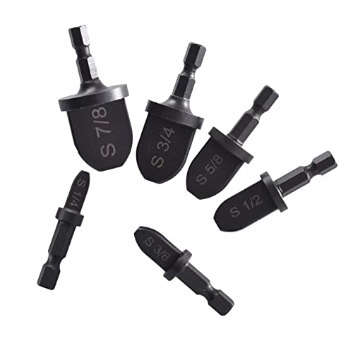 Röhrchen -Expander -Bohrbits Effizienter Kohlenstoffstahl Flacking Set für Klimaanlagen Kupferrohr 6pcs, Hex Shank Rohrschwanzkit für Klempner Röhrchen -Expander -Bohrbits Effizienter Kohlenstoffstahl Flacking Set für Klimaanlagen Kupferrohr 6pcs, Hex Shank Rohrschwanzkit für Klempner von Haofy