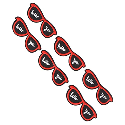 Stickter Patchnähaufkleber, DIY -Stoff -Abzeichendekor, Bekleidungszubehör mit Speziellem Formgestaltung für Jacken, Jeans, Hüte (#6) von Haofy