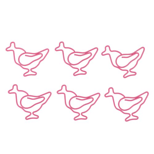 Tierpapier Clips Süße Hühnerformpapierklammern für Büroschule Haushaltsmittel 100pcs Tierpapier Clips Süße Hühnerformpapierklammern für Büroschule Haushaltsmittel 100pcs von Haofy