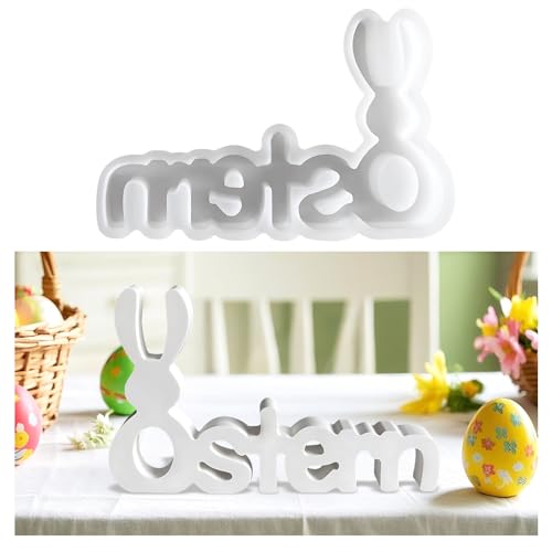 Haokelai Silikonformen Gießformen Ostern, Silikonform Ostern Geldgeschenk, Silikon Gießform Ostern, Osterhase Silikonform Geldgeschenk, für DIY Seife Kerzen Ostergeschenke von Haokelai