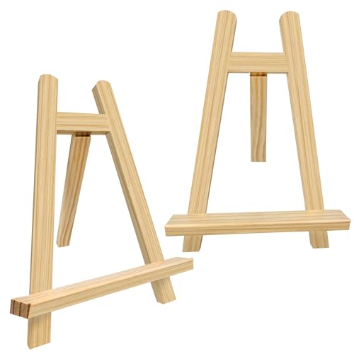 Haoledy 2 Stück Mini Staffelei Klein Holz, 20x28cm Tischstaffelei Holz Kleine Staffelei für Den Tisch für Ausstellung von Malerei Kunstprojekte Ausstellen, für Malkurse, Geburtstage, Hochzeiten Haoledy 2 Stück Mini Staffelei Klein Holz, 20x28cm Tischstaffelei Holz Kleine Staffelei für Den Tisch für Ausstellung von Malerei Kunstprojekte Ausstellen, für Malkurse, Geburtstage, Hochzeiten von Haoledy