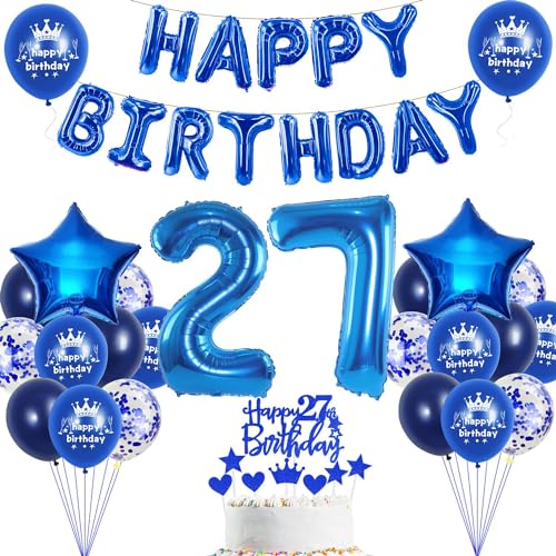 27. Geburtstag Dekoration Blau 27. Geburtstag Deko Mann Blau Tortendeko Geburtstag 27 Jahre Mann Party Deko Blau Luftballon 27 Geburtstag Blau 27 Geburtstag Frau Mann Ballon Marineblau 27. Geburtstag Dekoration Blau 27. Geburtstag Deko Mann Blau Tortendeko Geburtstag 27 Jahre Mann Party Deko Blau Luftballon 27 Geburtstag Blau 27 Geburtstag Frau Mann Ballon Marineblau von Haosell