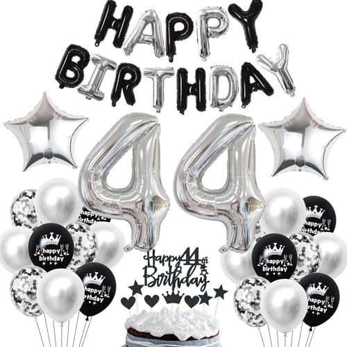 44 Geburtstag Deko Schwarzes Silber Deko 44. Geburtstag Mann Schwarz Tortendeko 44 Geburtstag Frau 44 Geburtstag Dekoration 44 Jahre Schwarz Silber Party Ballons 44. Geburtstag Schwarz Silber 44 Geburtstag Deko Schwarzes Silber Deko 44. Geburtstag Mann Schwarz Tortendeko 44 Geburtstag Frau 44 Geburtstag Dekoration 44 Jahre Schwarz Silber Party Ballons 44. Geburtstag Schwarz Silber von Haosell