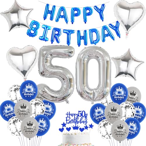 Luftballon 50. Geburtstag mann blau deko Folienballon 50 jahre Geburtstags deko mann männer blau set happy Birthday 50th Geburtstagsdeko 50 mann Ballon 50 jahre Geburtstag mann Dekoration set(50) Luftballon 50. Geburtstag mann blau deko Folienballon 50 jahre Geburtstags deko mann männer blau set happy Birthday 50th Geburtstagsdeko 50 mann Ballon 50 jahre Geburtstag mann Dekoration set(50) von Haosell