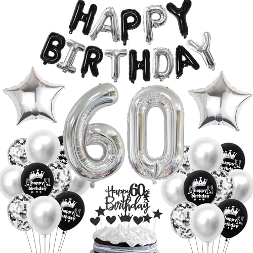 60 Geburtstag Deko Schwarzes Silber Deko 60. Geburtstag Mann Schwarz Tortendeko 60 Geburtstag Frau 60 Geburtstag Dekoration 60 Jahre Schwarz Silber Party Ballons 60. Geburtstag Schwarz Silber 60 Geburtstag Deko Schwarzes Silber Deko 60. Geburtstag Mann Schwarz Tortendeko 60 Geburtstag Frau 60 Geburtstag Dekoration 60 Jahre Schwarz Silber Party Ballons 60. Geburtstag Schwarz Silber von Haosell