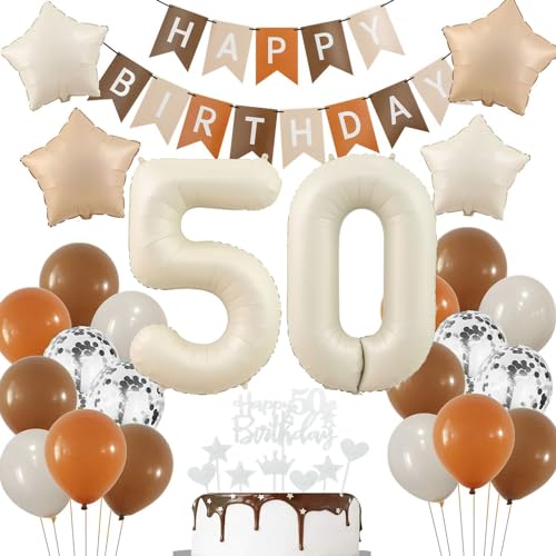 Boho 50. Luftballon Beige, Deko 50. Geburtstag Frau, Luftballon 50 Jahre Geburtstag Creme, Deko 50 Jahre Frauen Mann Ballon, Braun 50 Geburtstag Deko, 50 Jahr Geburtstagdeko Beige Nude Boho 50. Luftballon Beige, Deko 50. Geburtstag Frau, Luftballon 50 Jahre Geburtstag Creme, Deko 50 Jahre Frauen Mann Ballon, Braun 50 Geburtstag Deko, 50 Jahr Geburtstagdeko Beige Nude von Haosell