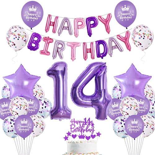 Lila 14 Geburtstag Deko Mädchen Luftballon 14. Geburtstag Mädchen Lila 14 Geburtstag Dekoration Lila Tortendeko Geburtstagsdeko 14 Jahre Lila 14. Geburtstag Party Deko Lila Ballon 14 Mädchen Lila 14 Geburtstag Deko Mädchen Luftballon 14. Geburtstag Mädchen Lila 14 Geburtstag Dekoration Lila Tortendeko Geburtstagsdeko 14 Jahre Lila 14. Geburtstag Party Deko Lila Ballon 14 Mädchen von Haosell