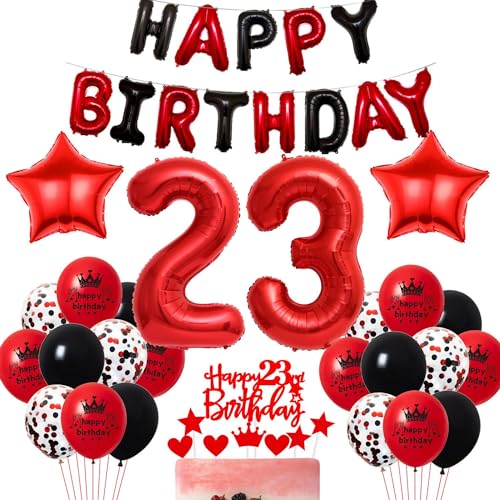 Luftballon 23 Frau Geburtstagsdeko Rot Schwarz 23. Geburtstag Deko Rot 23. Ballons Party Deko Frau 23 Jahre Geburtstagsdeko Rot Schwarz 23. Party Rot Tortendeko 23 Geburtstag Luftballon 23 Frau Geburtstagsdeko Rot Schwarz 23. Geburtstag Deko Rot 23. Ballons Party Deko Frau 23 Jahre Geburtstagsdeko Rot Schwarz 23. Party Rot Tortendeko 23 Geburtstag von Haosell