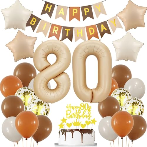 Luftballon 80 Jahre Geburtstagsdeko Nude, Creme 80. Luftballons Deko, 80 Geburtstag Frau Mann, Geburtstagsdeko 80. Beige Gold, Ballon 80 Geburtstagdeko, Beige Gold 80 Jahre Party Deko Luftballon 80 Jahre Geburtstagsdeko Nude, Creme 80. Luftballons Deko, 80 Geburtstag Frau Mann, Geburtstagsdeko 80. Beige Gold, Ballon 80 Geburtstagdeko, Beige Gold 80 Jahre Party Deko von Haosell