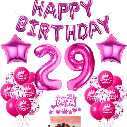 Rosa Luftballon 29. Geburtstag Hot Pink Geburtstag Luftballon 29 Jahre Rosa Ballon 29. Geburtstagsdeko 29 Jahre Frauen 29 Party Deko Rosa 29. Frau Dekorationen Rose Rosa Luftballon 29. Geburtstag Hot Pink Geburtstag Luftballon 29 Jahre Rosa Ballon 29. Geburtstagsdeko 29 Jahre Frauen 29 Party Deko Rosa 29. Frau Dekorationen Rose von Haosell