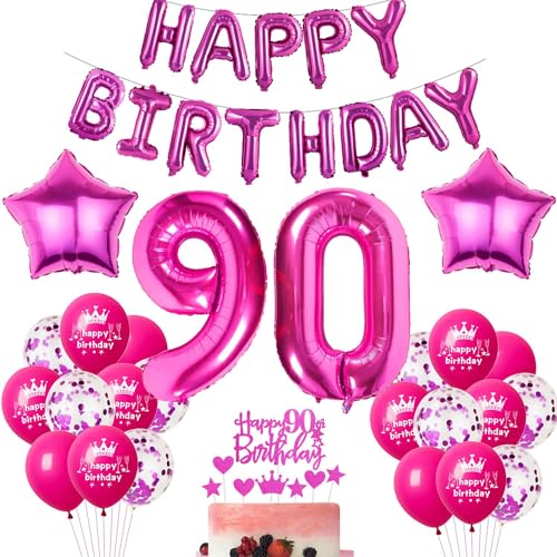 Rosa Luftballon 90. Geburtstag Hot Pink Geburtstag Luftballon 90 Jahre Rosa Ballon 90. Geburtstagsdeko 90 Jahre Geburtstag Frauen 90 Jahre Party Deko Rosa 90. Frau Geburtstag Dekorationen Rose Rosa Luftballon 90. Geburtstag Hot Pink Geburtstag Luftballon 90 Jahre Rosa Ballon 90. Geburtstagsdeko 90 Jahre Geburtstag Frauen 90 Jahre Party Deko Rosa 90. Frau Geburtstag Dekorationen Rose von Haosell