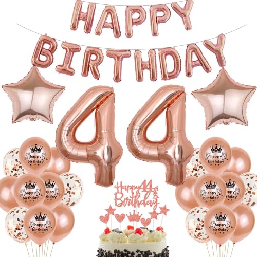 Rosegold Luftballon 44. Geburtstag Frau Rosegold 44. Geburtstag Dekorationen Frau Ballon 44. Geburtstagsdeko Rosegold 44 Geburtstag Frauen Rosegold Geburtstagsdeko 44 Happy Birthday Banner Rosegold Luftballon 44. Geburtstag Frau Rosegold 44. Geburtstag Dekorationen Frau Ballon 44. Geburtstagsdeko Rosegold 44 Geburtstag Frauen Rosegold Geburtstagsdeko 44 Happy Birthday Banner von Haosell