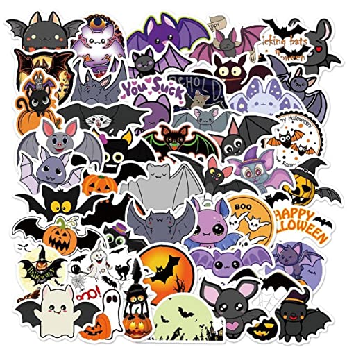 50pcs Halloween Dämon Kawaii Aufkleber Dekoration Notizbuch Aufkleber Scrapbooking Diy Journal Halloween Graffiti Sticker von Haowul