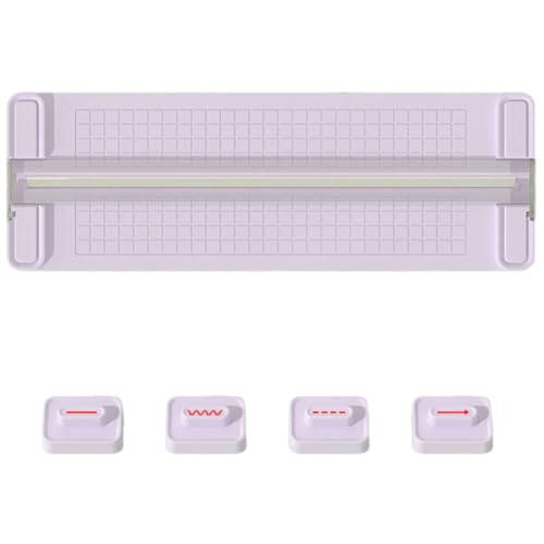 Haowul 4-in-1-papierschneider, Zweiwege-papierschneider, Handschneidewerkzeug Für Scrapbook-fotopapier, Valentinstagskartenherstellung Haowul 4-in-1-papierschneider, Zweiwege-papierschneider, Handschneidewerkzeug Für Scrapbook-fotopapier, Valentinstagskartenherstellung von Haowul