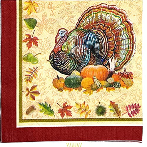 Haowul Thanksgiving Party Dekorationen 20pcs Rustikaler Truthahn Kürbis Thanksgiving Mittagessen Servietten Pastelle Party Supplies Haowul Thanksgiving Party Dekorationen 20pcs Rustikaler Truthahn Kürbis Thanksgiving Mittagessen Servietten Pastelle Party Supplies von Haowul